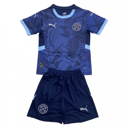 Camisola Paraguai Criança 2º Equipamento 2024 Manga Curta